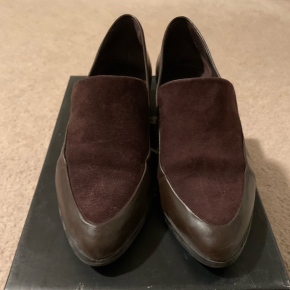 Lord & Taylor brown loafer